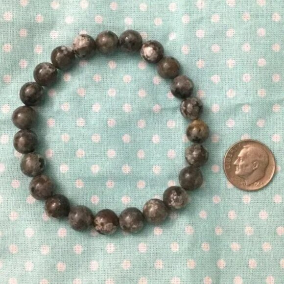 3pc Natural Stone Stretch Bracelet Set - Mixed Gemstone Beads Boho Stackable - Picture 12 of 14